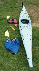 kayak single fiberglass